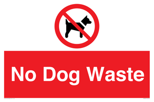 No Dog Waste